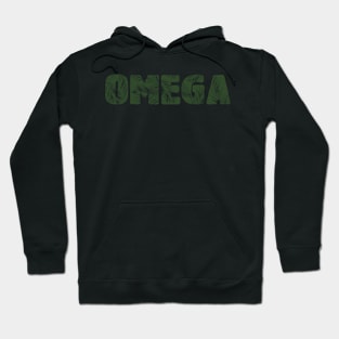 Omega Leaf Letters Hoodie